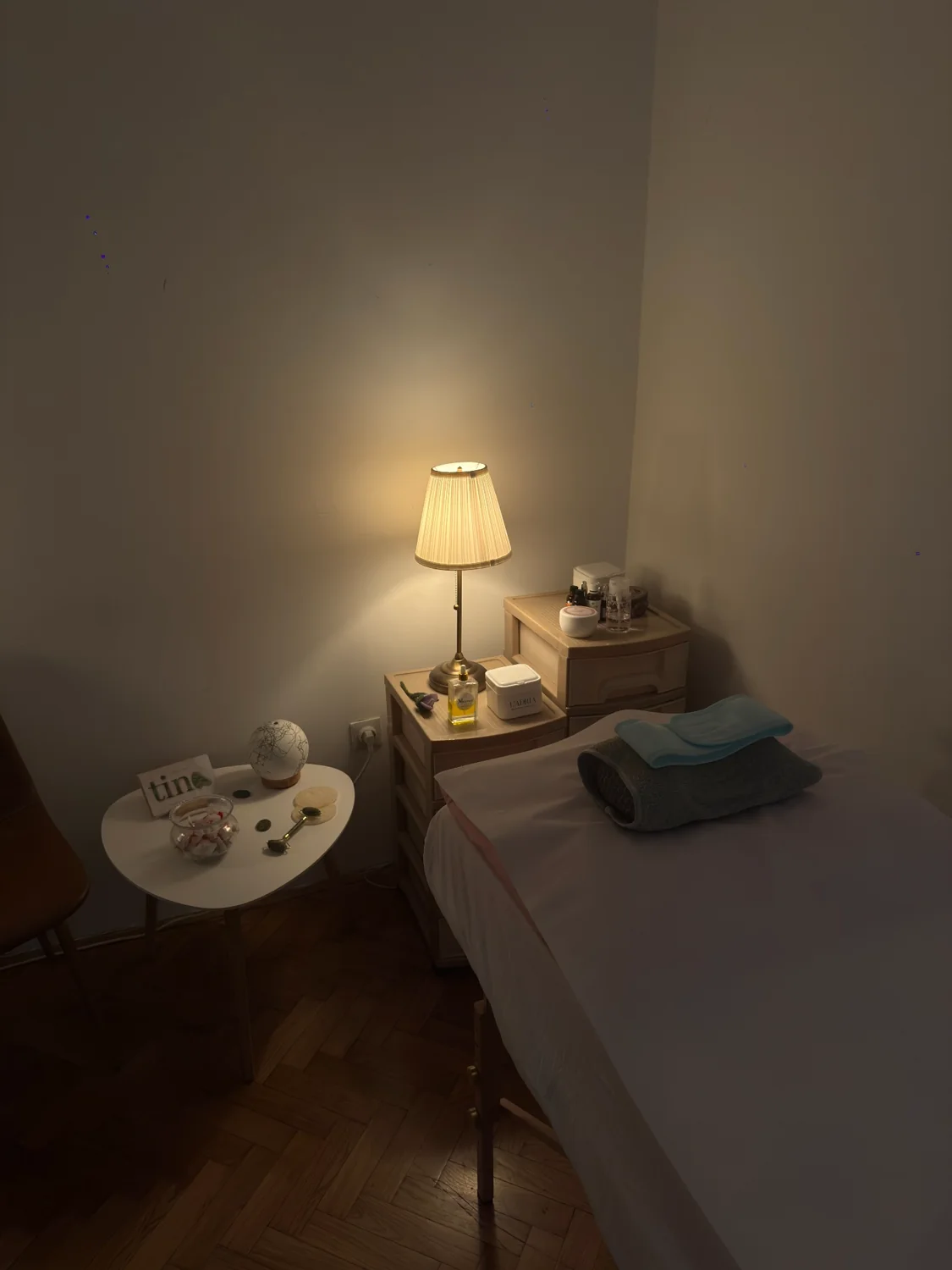 Stvarni prostor za masažu u Glow Studiju